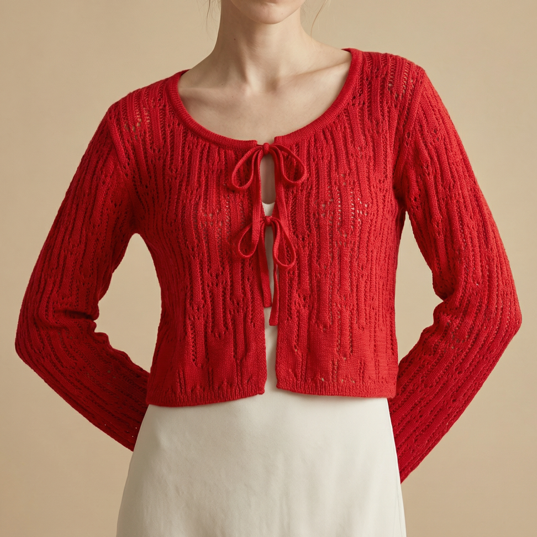 Cardigan Calado Aurora